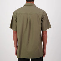 Swanndri Mens Fundamentals Short Sleeve Work Shirt