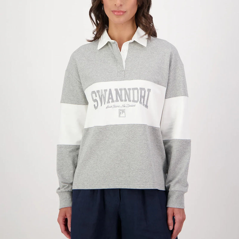 Swanndri Womens Long Sleeve Rugby Top