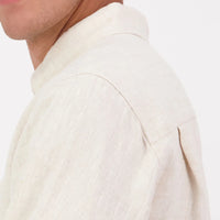 Swanndri Mens Puhoi Linen Long Sleeve Shirt