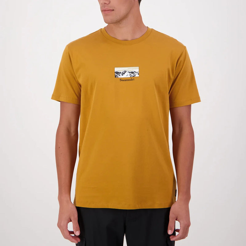 Swanndri Mens Southern Alps Printed T-Shirt