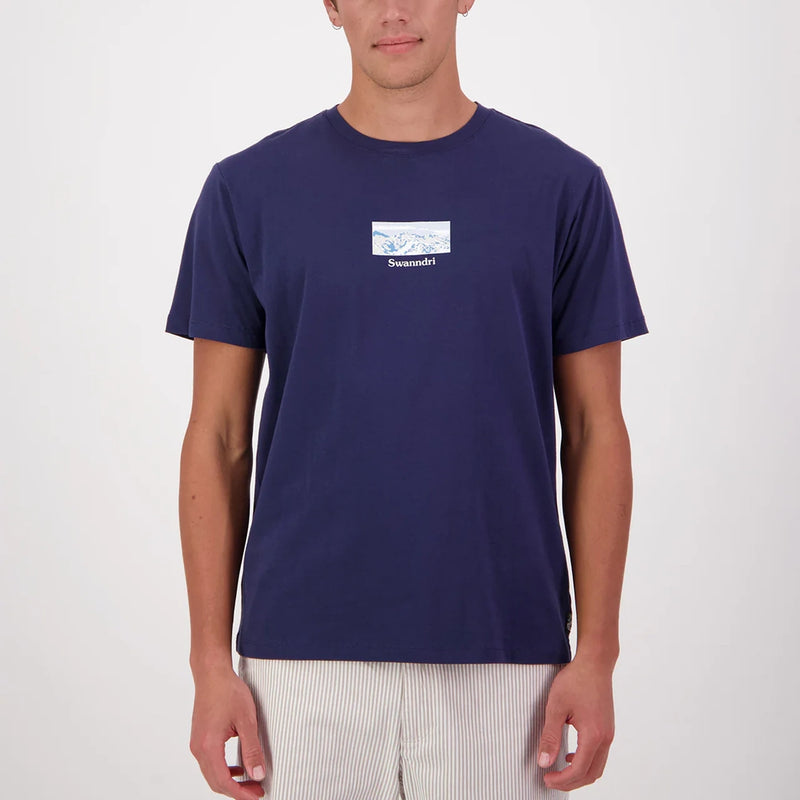 Swanndri Mens Southern Alps Printed T-Shirt