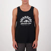 Swanndri Mens Mountain Top Printed Singlet