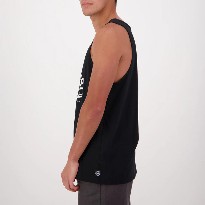 Swanndri Mens Mountain Top Printed Singlet