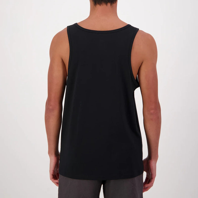 Swanndri Mens Mountain Top Printed Singlet