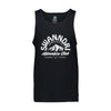 Swanndri Mens Mountain Top Printed Singlet