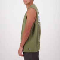 Swanndri Mens Southern Alps Printed Tank