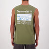 Swanndri Mens Southern Alps Printed Tank