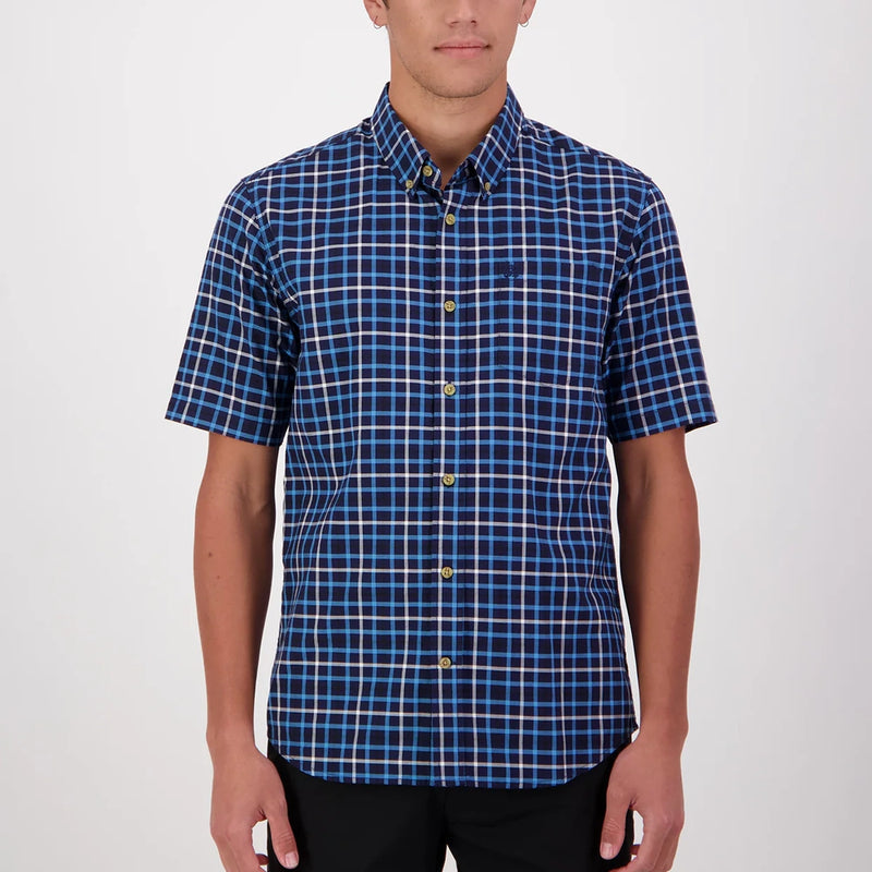 Swanndri Mens Jefferson Short Sleeve Shirt
