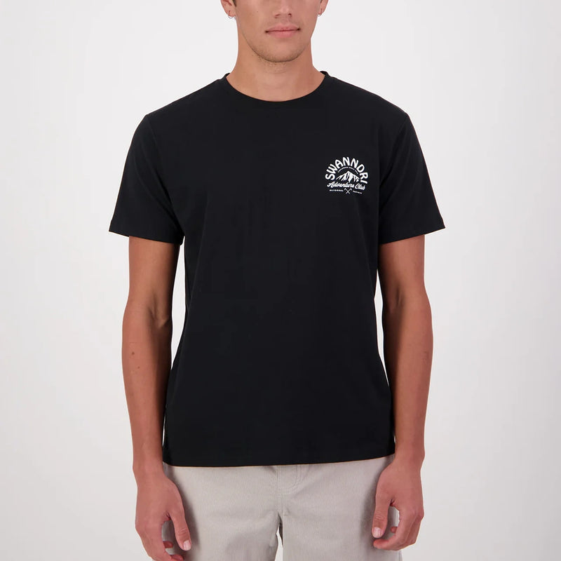 Swanndri Mens Mountain Top Printed T-Shirt