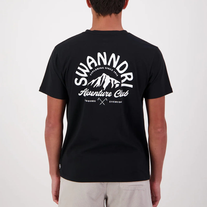 Swanndri Mens Mountain Top Printed T-Shirt