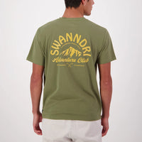 Swanndri Mens Mountain Top Printed T-Shirt