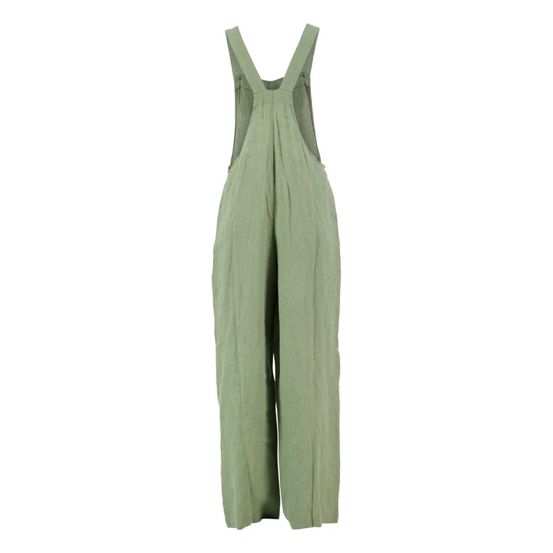 Swanndri Womens Julia Linen Dungarees