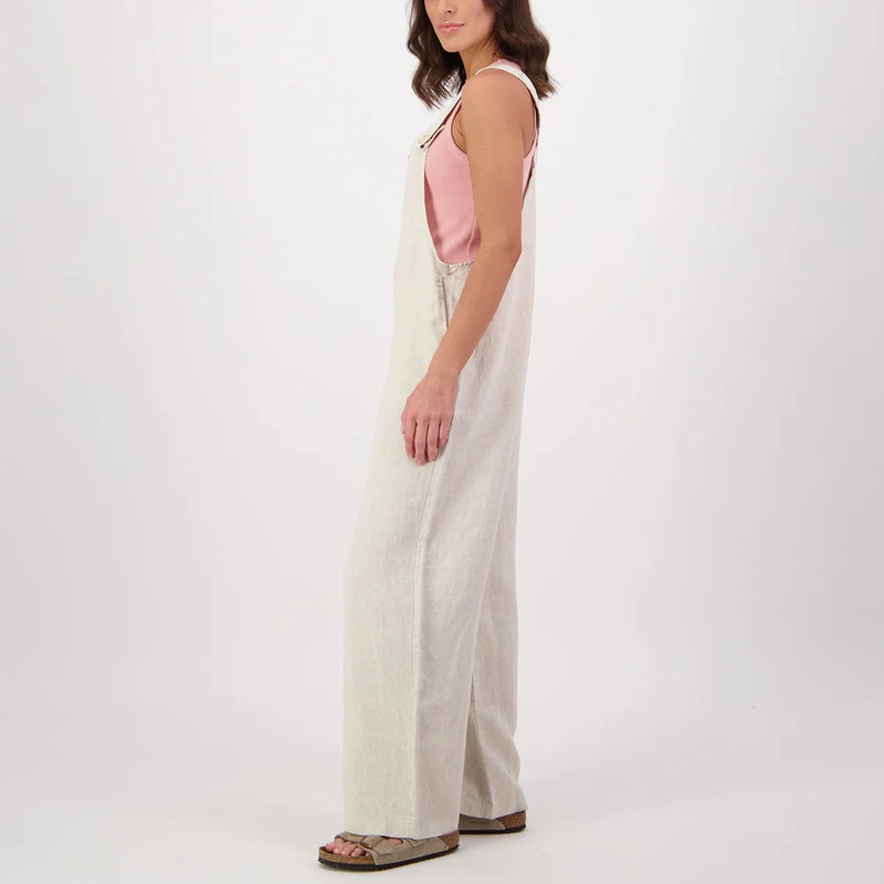 Swanndri Womens Julia Linen Dungarees