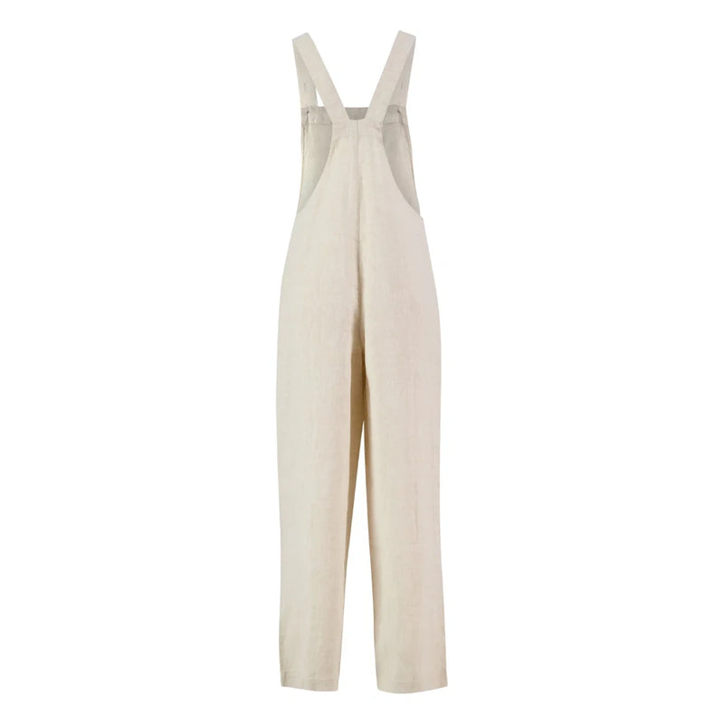 Swanndri Womens Julia Linen Dungarees