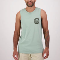 Swanndri Mens No Flock Printed Tank