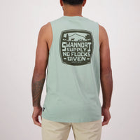 Swanndri Mens No Flock Printed Tank