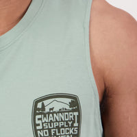 Swanndri Mens No Flock Printed Tank