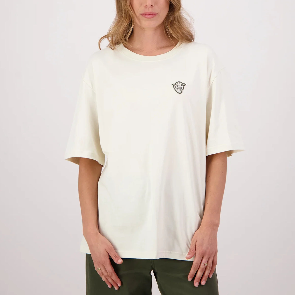 Swanndri Womens Lone Sheep Boxy T-Shirt