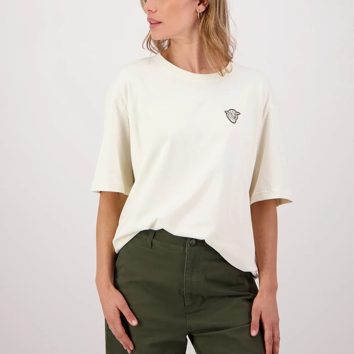 Swanndri Womens Lone Sheep Boxy T-Shirt