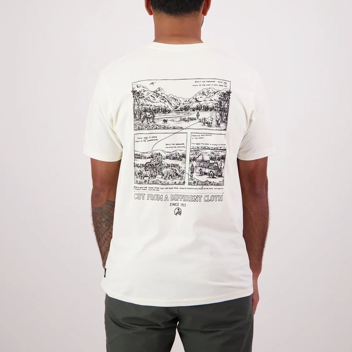 Swanndri Mens Storyboard T-Shirt