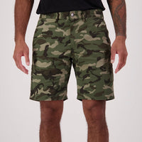 Swanndri Mens Glenbrook Camo Work Shorts