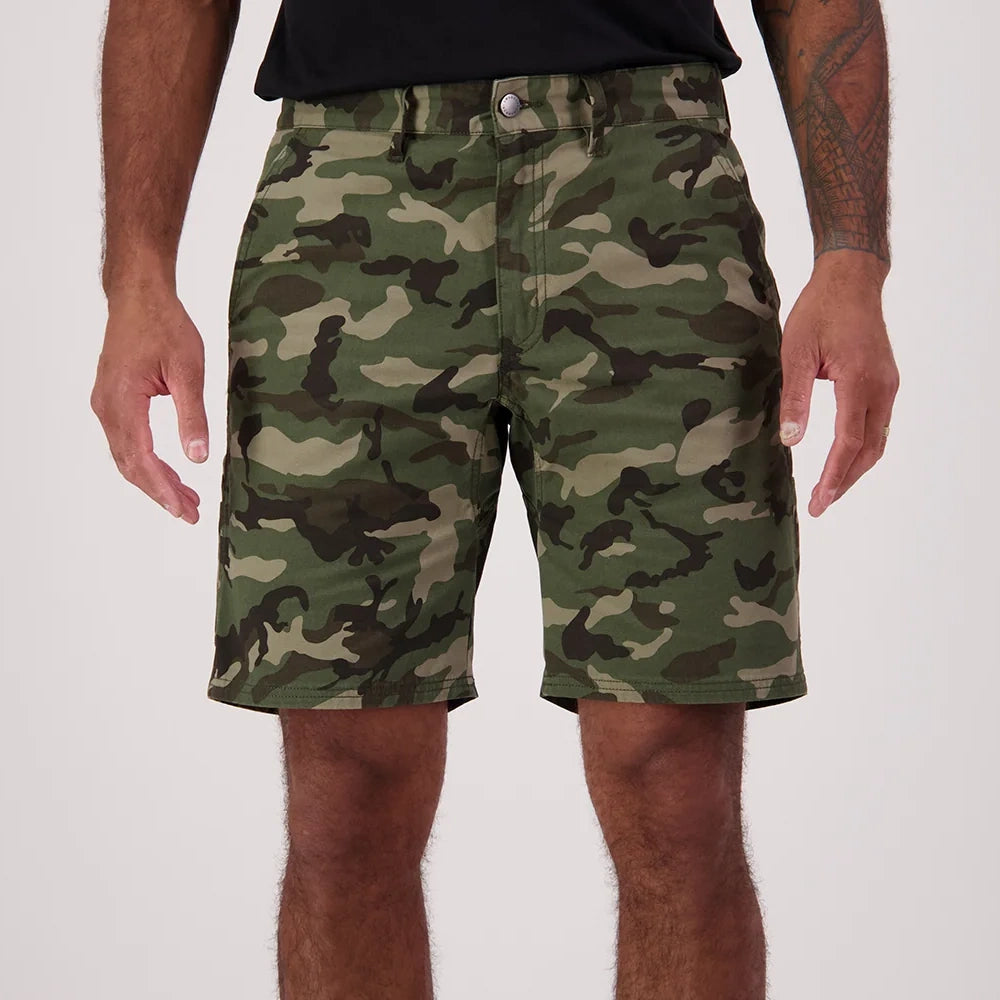 Swanndri Mens Glenbrook Camo Work Shorts