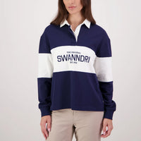 Swanndri Womens Kimbell Panelled Rugby