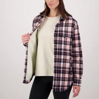Swanndri Womens Morven Sherpa Long Sleeve Shirt
