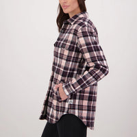 Swanndri Womens Morven Sherpa Long Sleeve Shirt