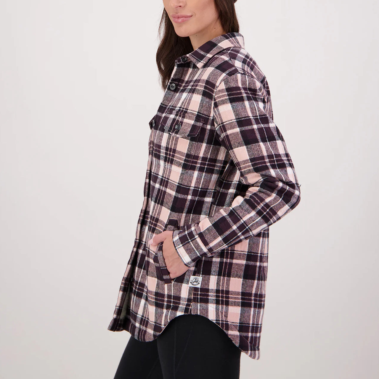 Swanndri Womens Morven Sherpa Long Sleeve Shirt