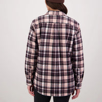 Swanndri Womens Morven Sherpa Long Sleeve Shirt
