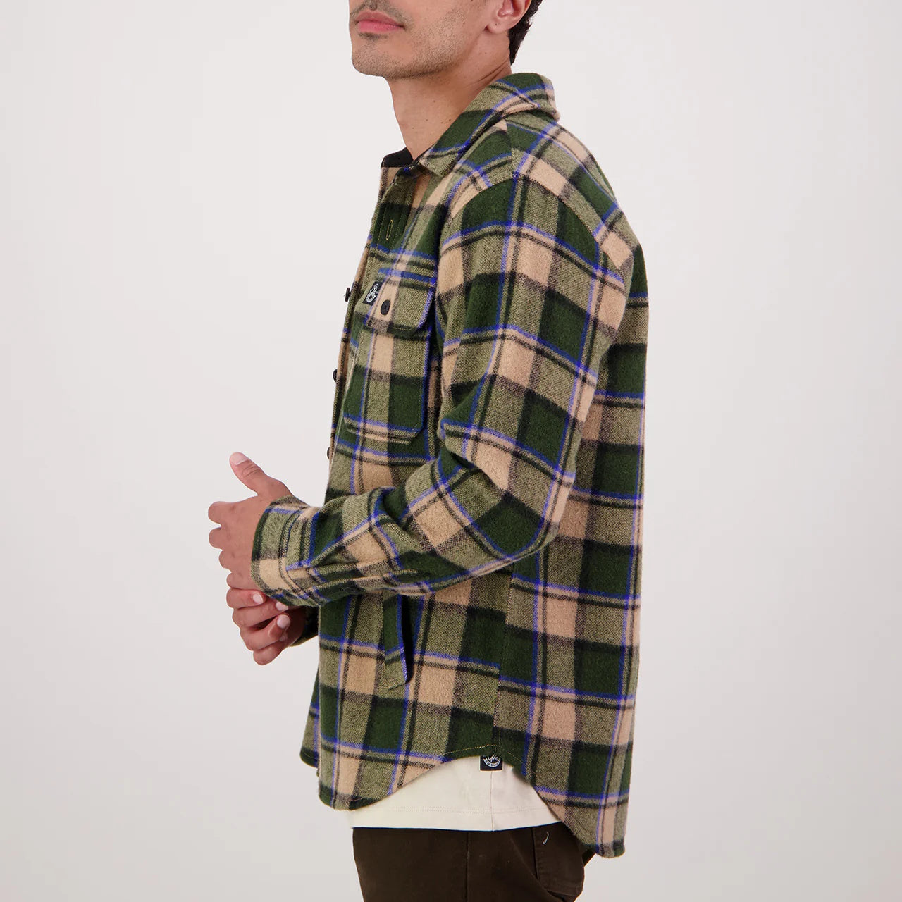 Swanndri Mens Kiaraki V4 Wool Shacket