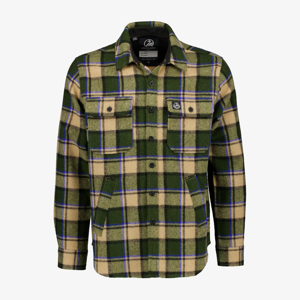 Swanndri Mens Kiaraki V4 Wool Shacket