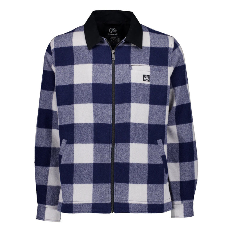 Swanndri Mens Liverpool Full Zip Wool Jacket