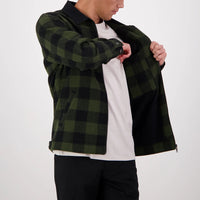 Swanndri Mens Liverpool Full Zip Wool Jacket