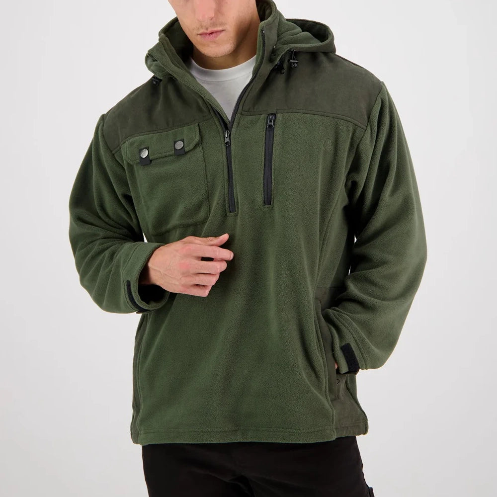 Swanndri Mens High Rock Fleece Pullover
