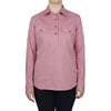Thomas Cook Womens Stretch Drill Half Placket Long Sleeve Shirt