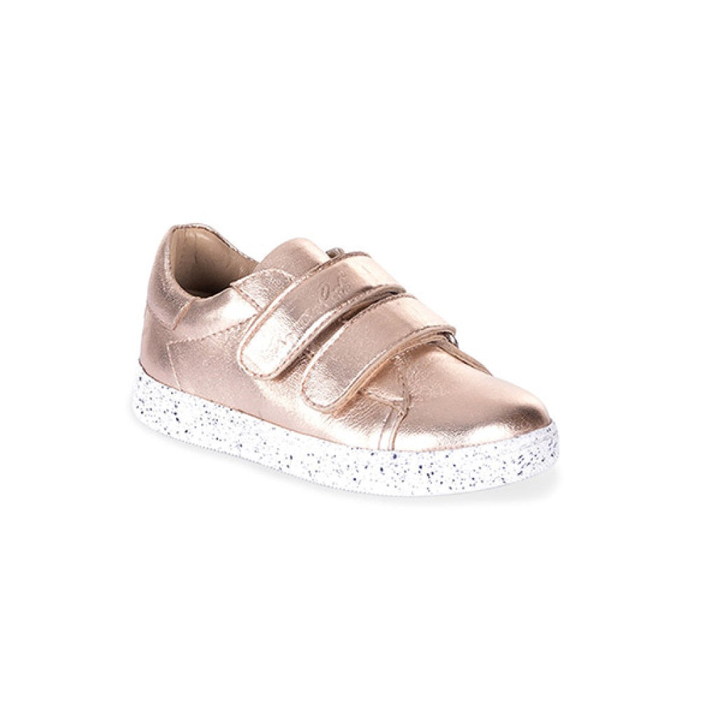 Thomas Cook Infant Cygnus Velcro Shoe in Metallic Pink