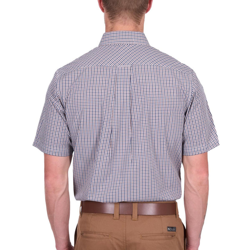 Thomas Cook Mens Will Check Short Sleeve Shirt