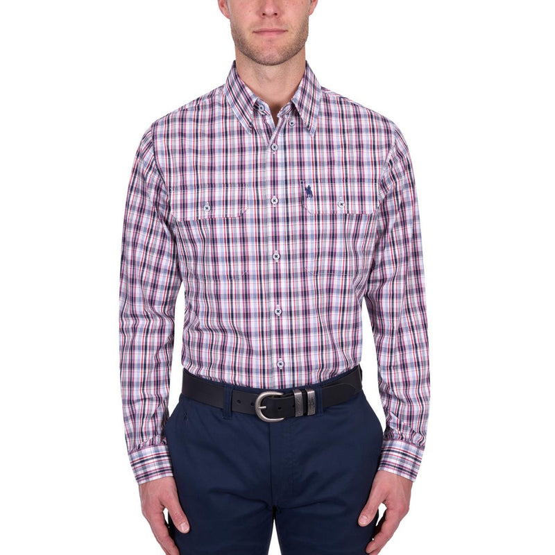 Thomas Cook Mens Jeff Check Long Sleeve Shirt