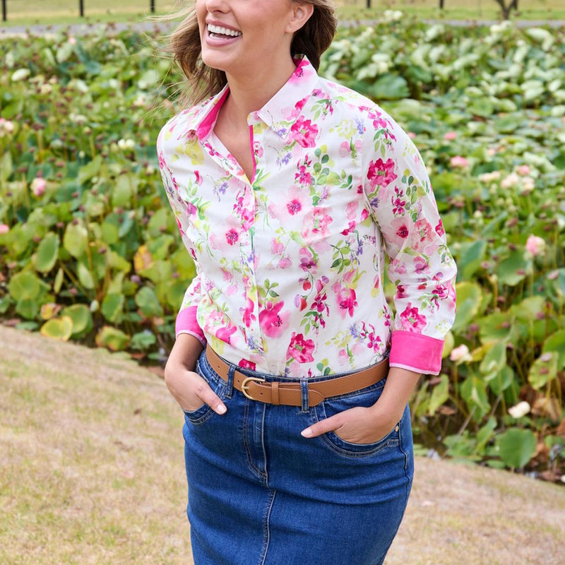 Thomas Cook Womens Mila Tab Long Sleeve Shirt