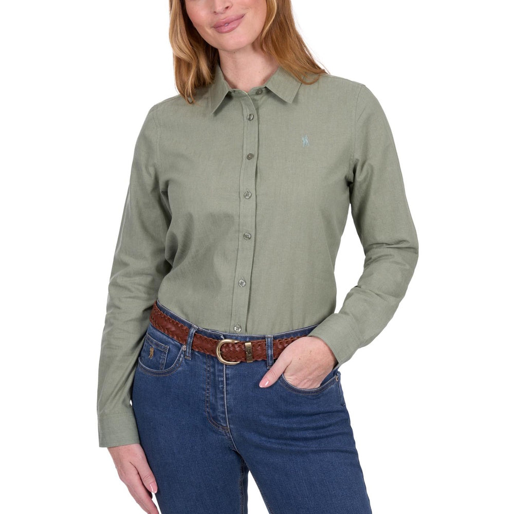 Blake Cook Clothes Thomas Cook Womens Blake Linen Long Sleeve Shirt – Allgoods