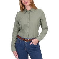 Thomas Cook Womens Blake Linen Long Sleeve Shirt