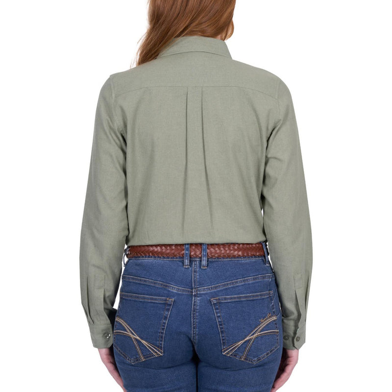 Thomas Cook Womens Blake Linen Long Sleeve Shirt