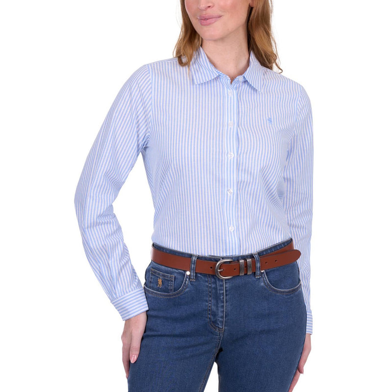 Thomas Cook Womens Laura Linen Long Sleeve Shirt