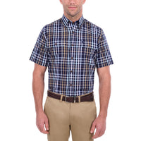 Thomas Cook Mens Finley Check Short Sleeve Shirt
