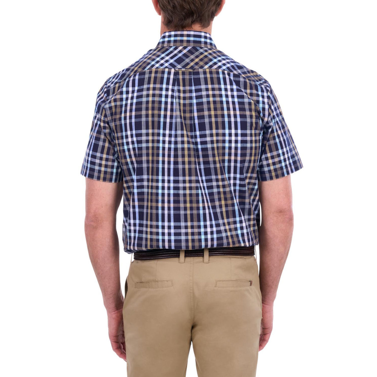 Thomas Cook Mens Finley Check Short Sleeve Shirt