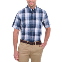 Thomas Cook Mens Oscar Check Short Sleeve Shirt