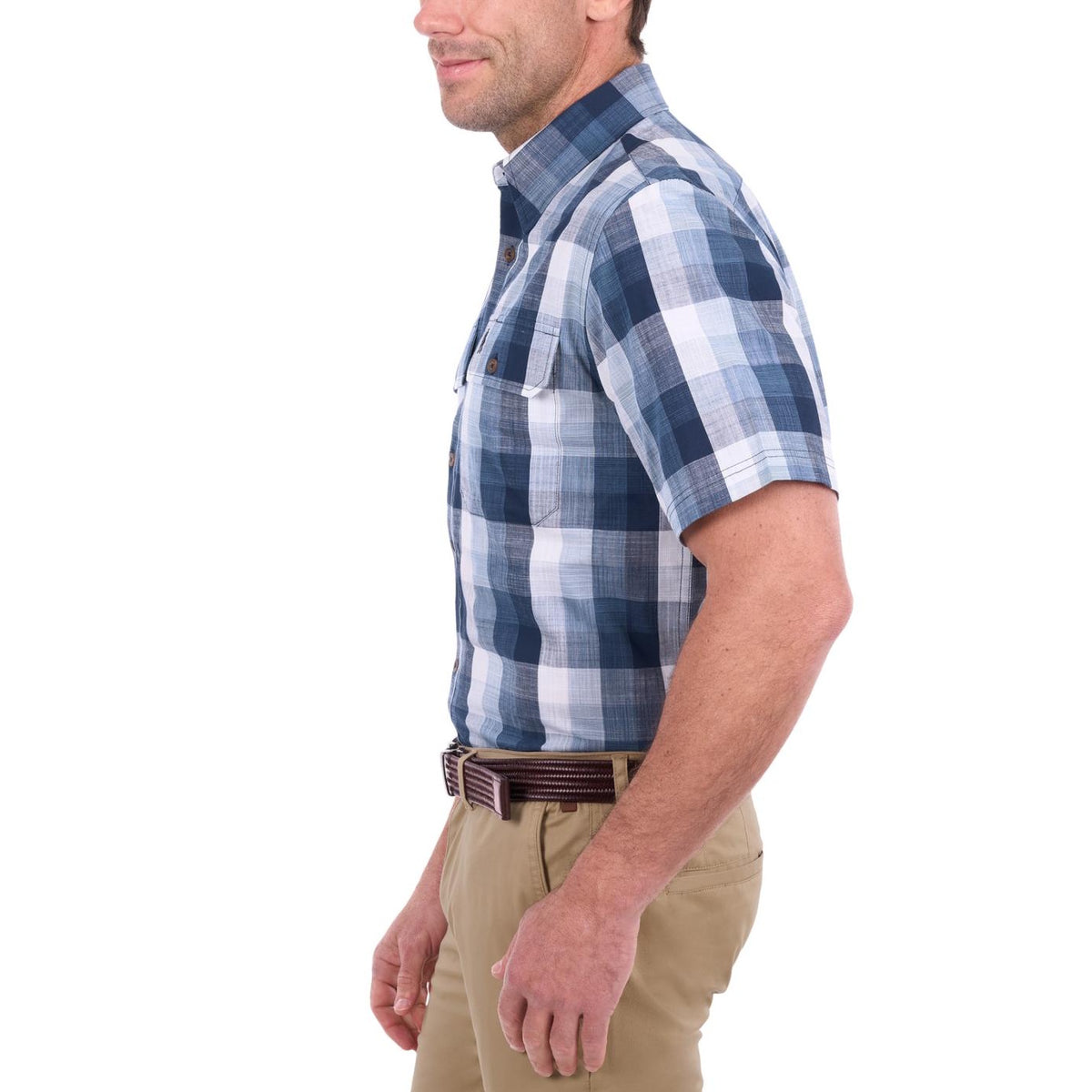 Thomas Cook Mens Oscar Check Short Sleeve Shirt