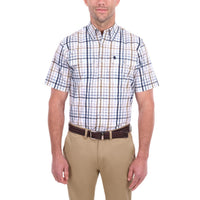 Thomas Cook Mens Alfie Check Short Sleeve Shirt